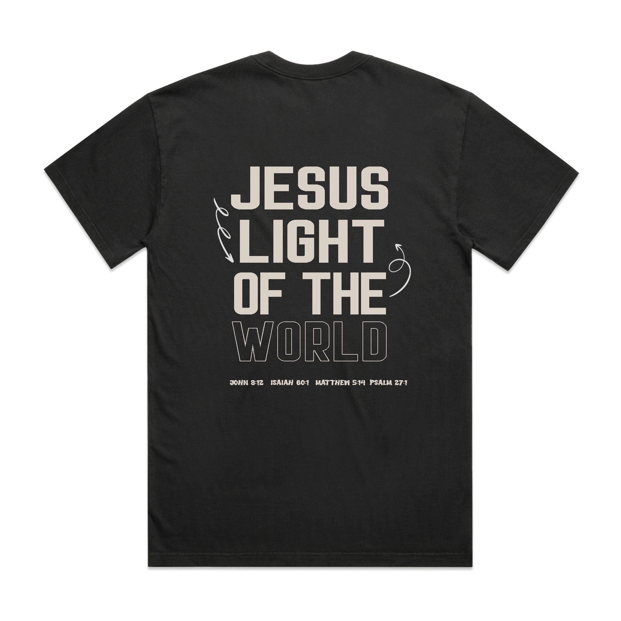 Men's Heavy Faded Tee Light of the World