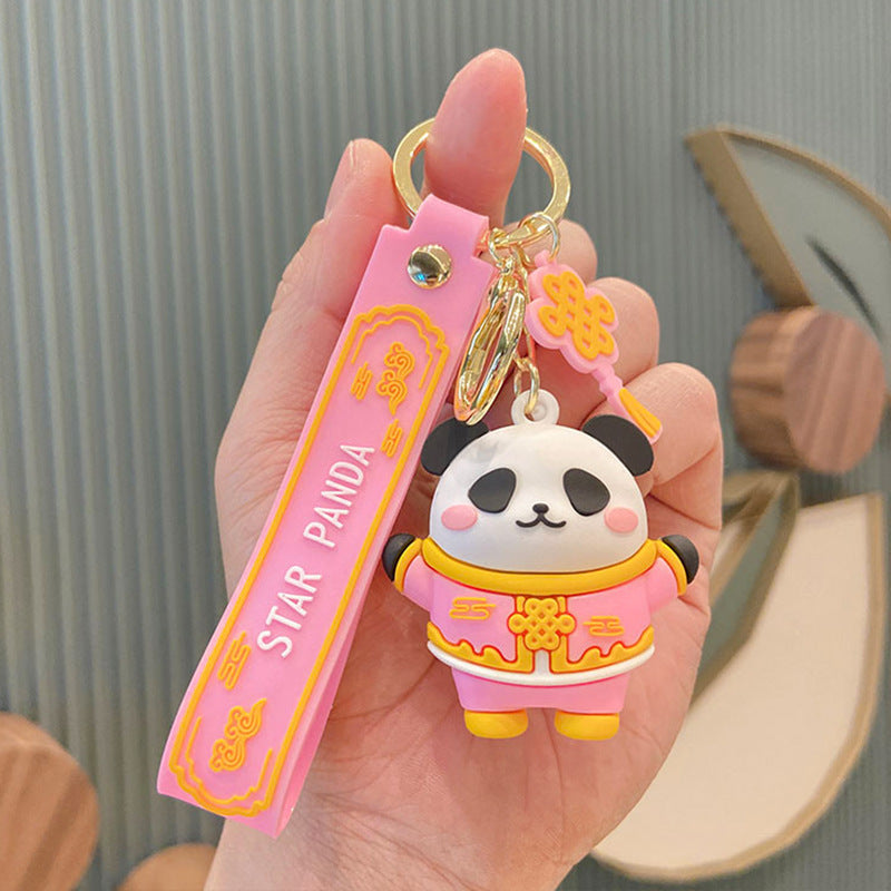 Panda Mascot Keychain