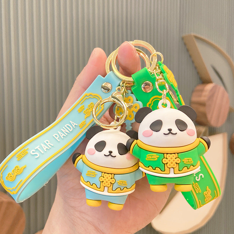 Panda Mascot Keychain