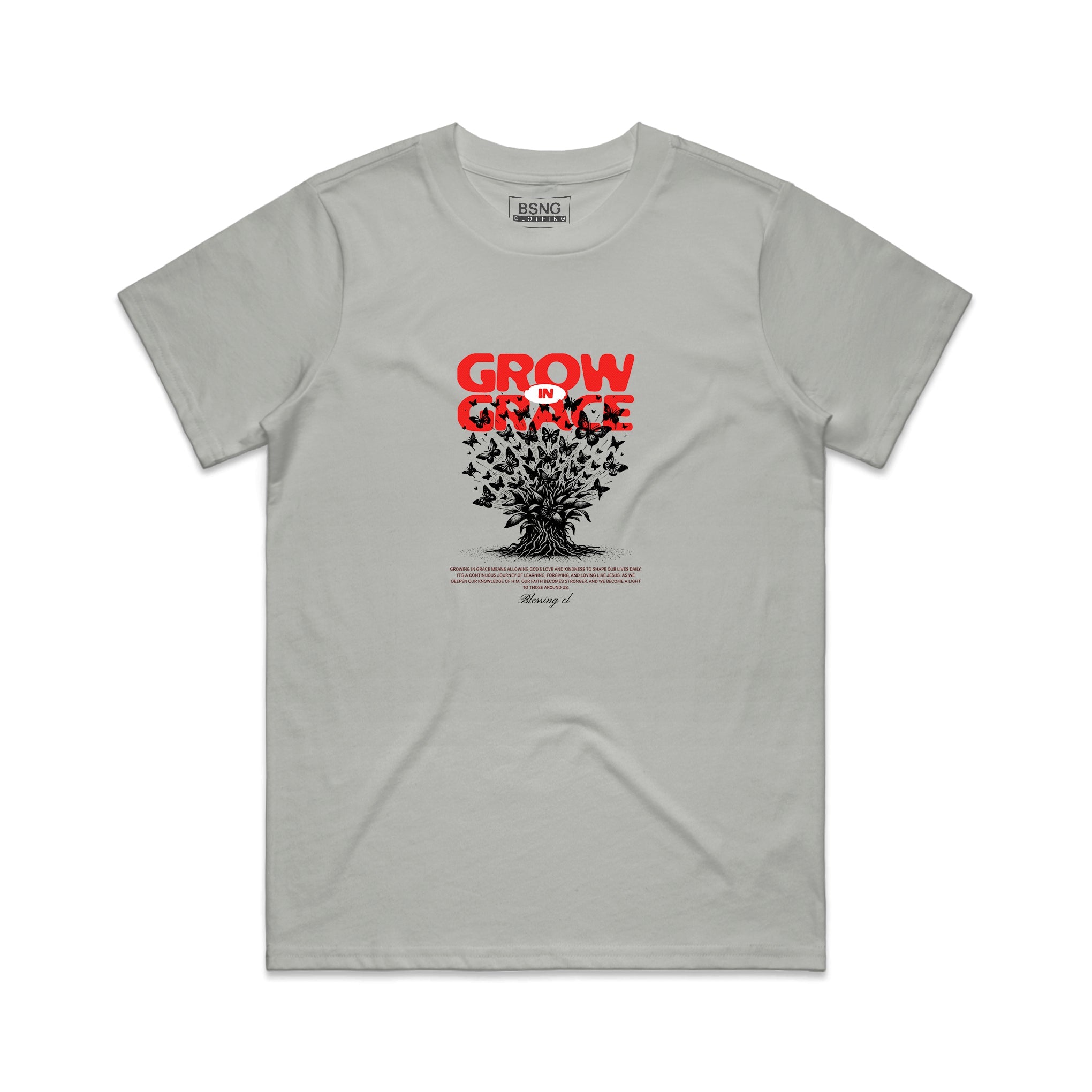 Wo's Classic Tee Grow in Grace