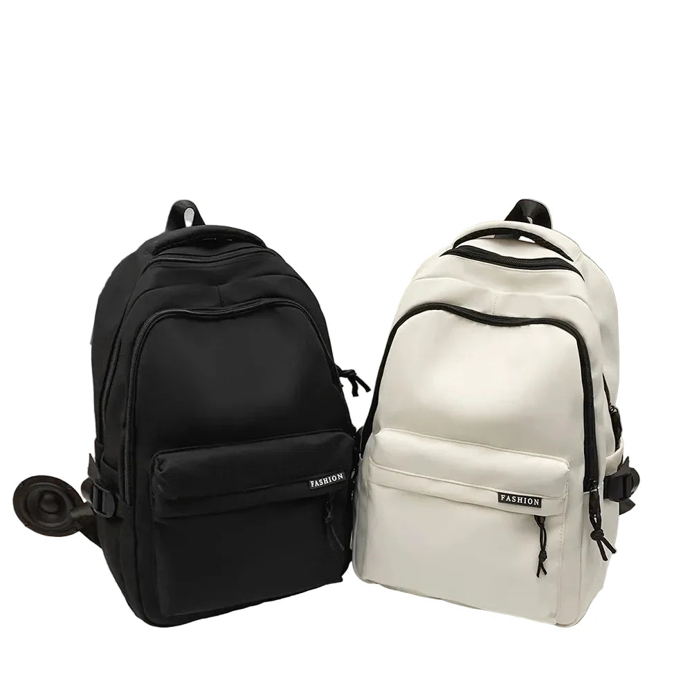 Large Capacity Solid Color Backpack