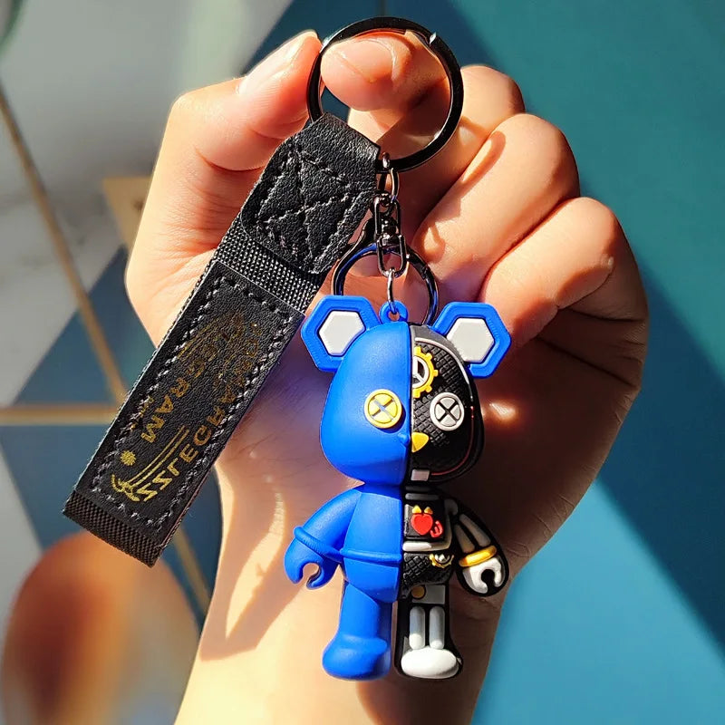 Bear Mechanical Keychain