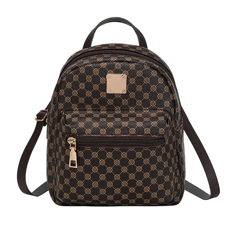 Classic Women Backpack School Bags Female Daily Shopping Girl Backpacks