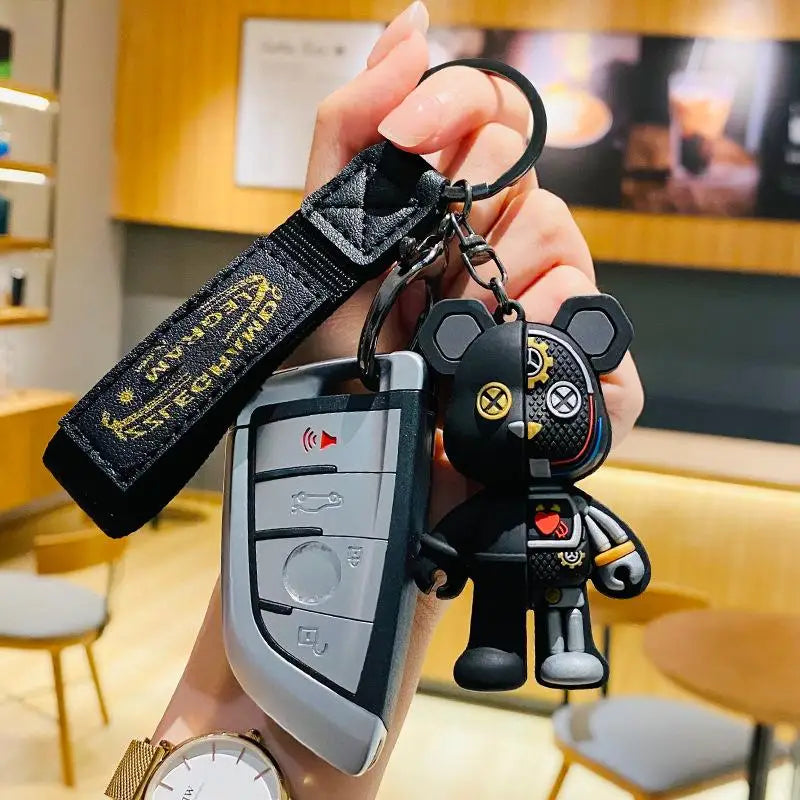 Bear Mechanical Keychain