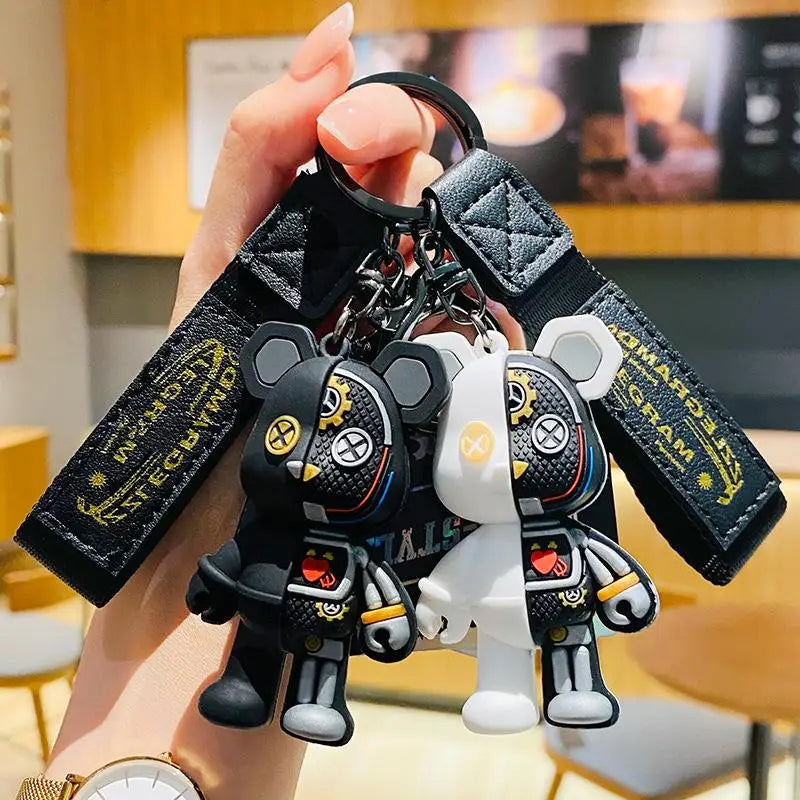 Bear Mechanical Keychain