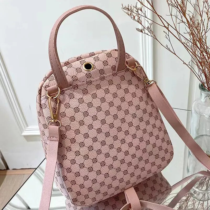 Classic Women Backpack School Bags Female Daily Shopping Girl Backpacks