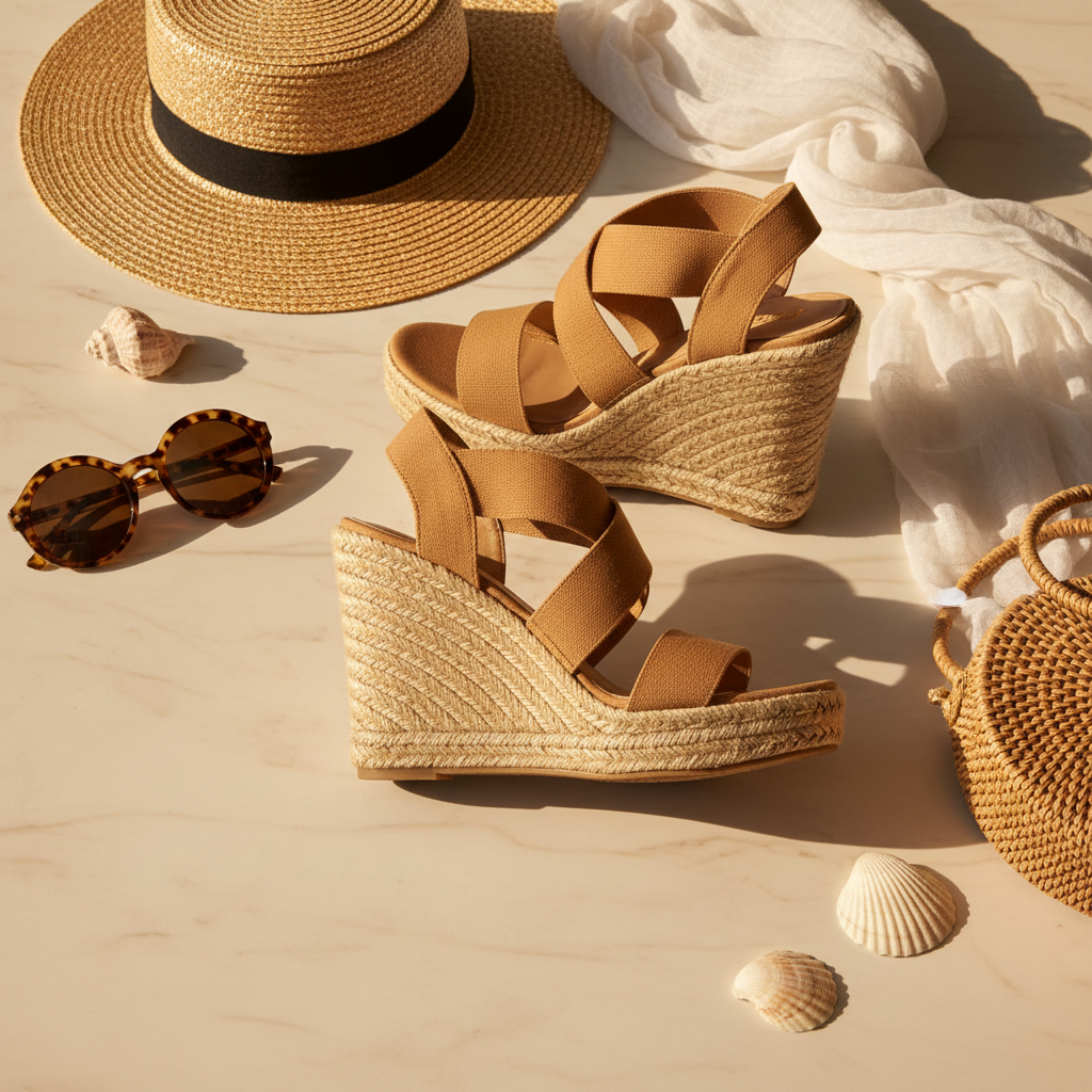 Espadrille Wedge Sandals