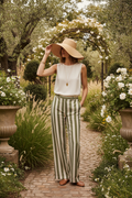 Wide-Leg Linen Trousers - Relaxed Summer Bottoms