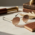 Retro Round Sunglasses - Vintage Summer Style