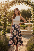 Wrap Midi Skirt